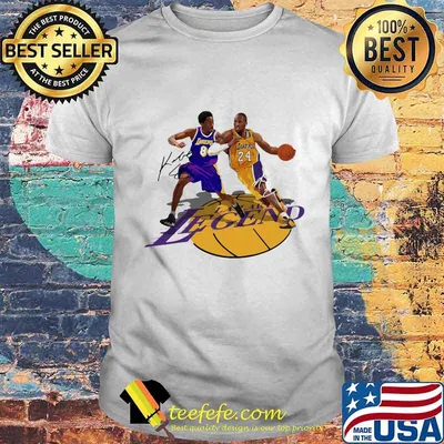 Los angeles lakers lake legends signatures shirt