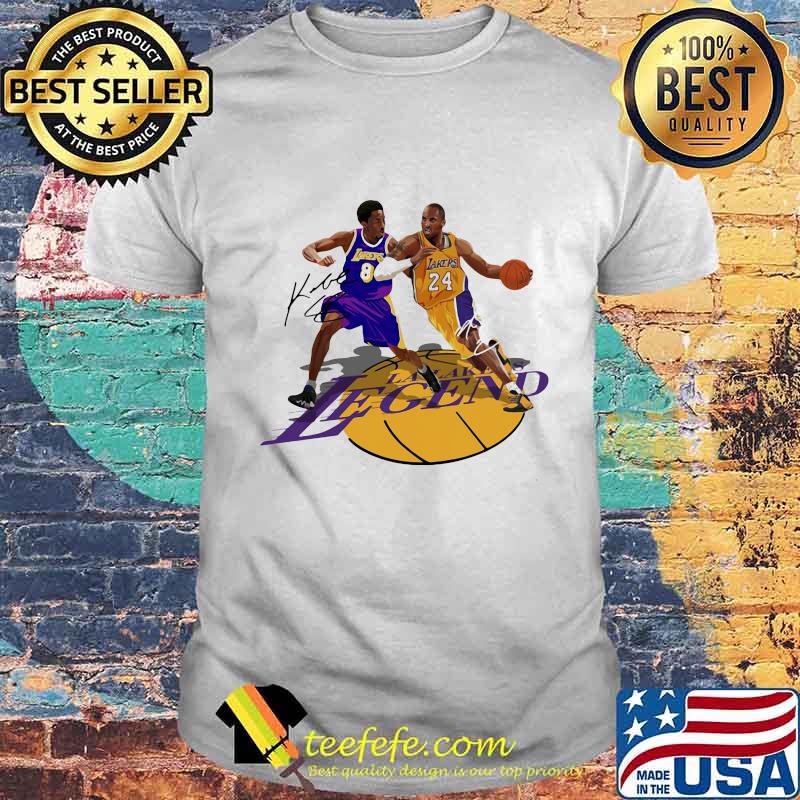 Los angeles lakers lake legends signatures shirt Los angeles lakers lake legends signatures shirt