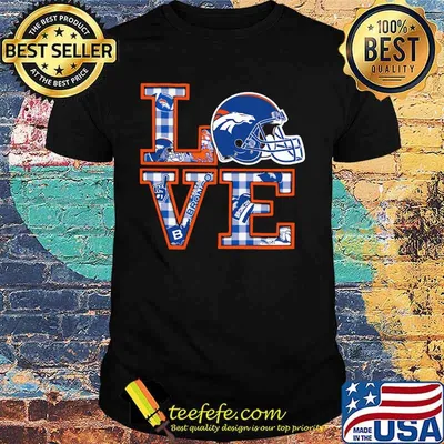 Love denver broncos football shirt