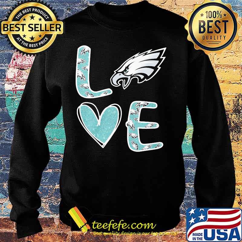 Love philadelphia eagles football logo s Sweater Love philadelphia eagles football logo s Sweater
