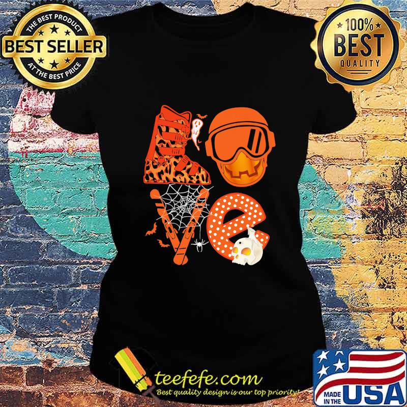 Love scuba diving skull happy halloween s Ladies tee Love scuba diving skull happy halloween s Ladies tee