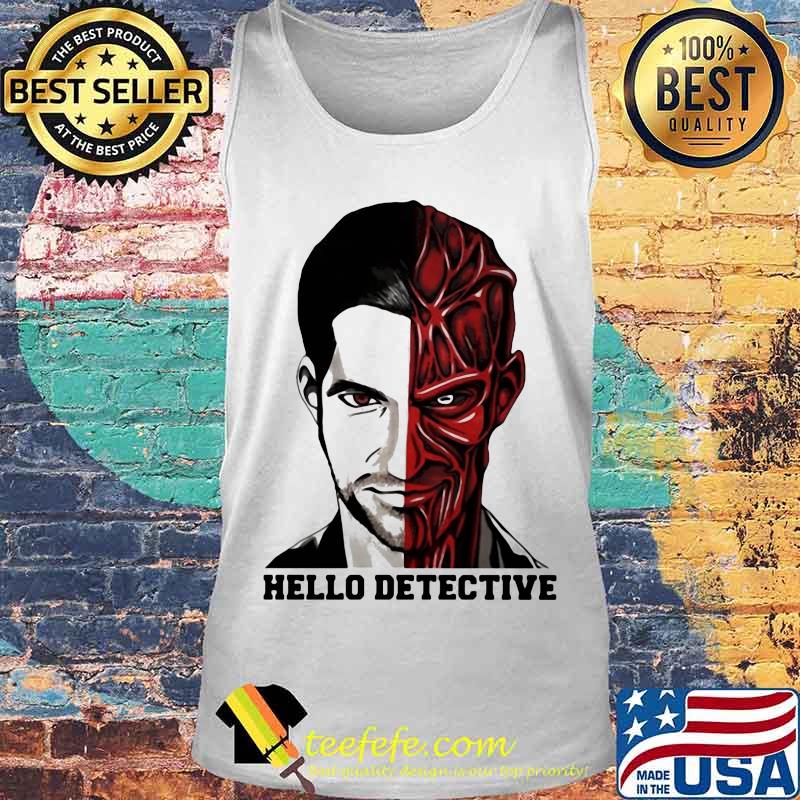 Lucifer desenho hello detective s Tank top Lucifer desenho hello detective s Tank top