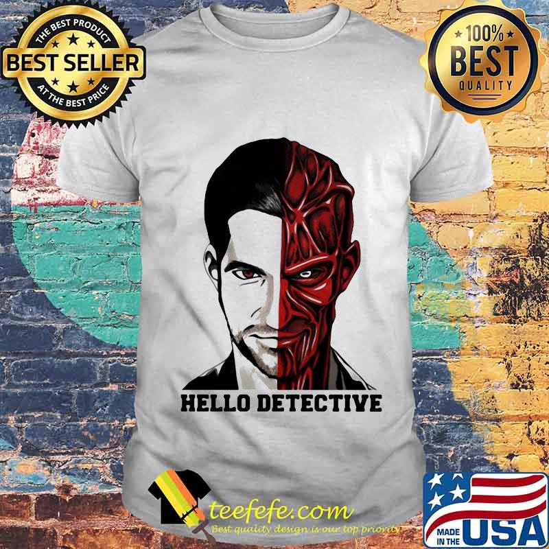 Lucifer desenho hello detective shirt