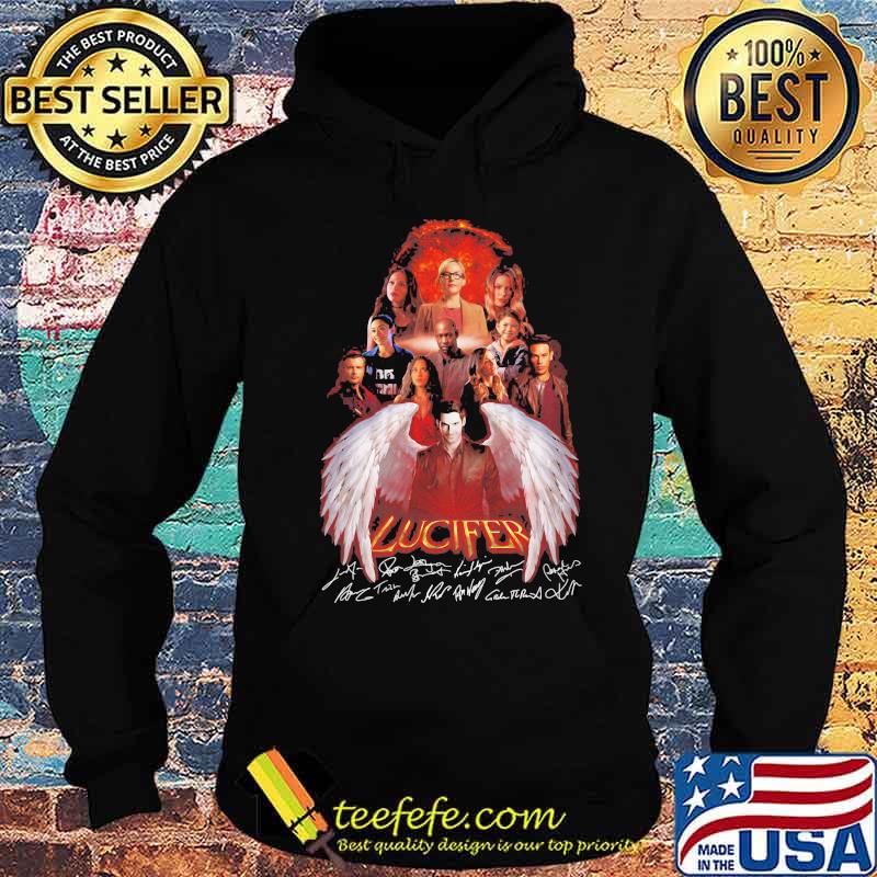 Lucifer wings characters signatures s Hoodie Lucifer wings characters signatures s Hoodie