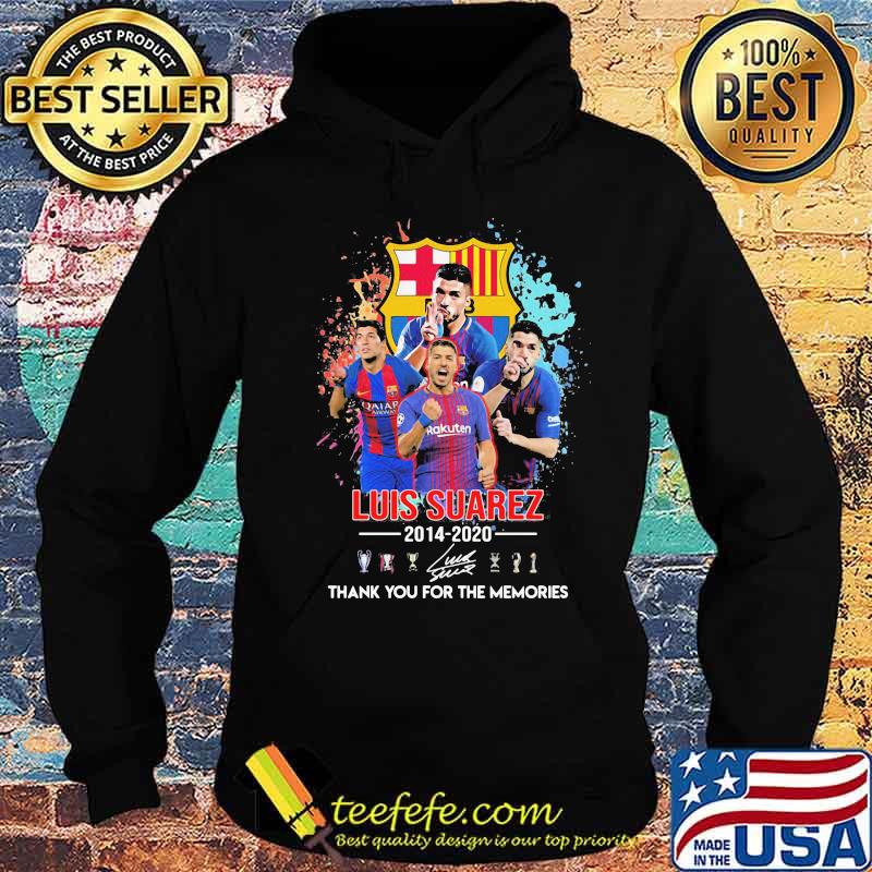 Luis suarez 2014 2020 thank you for the memories signature s Hoodie Luis suarez 2014 2020 thank you for the memories signature s Hoodie
