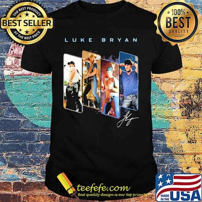 Luke bryan singer signature vintage shirt