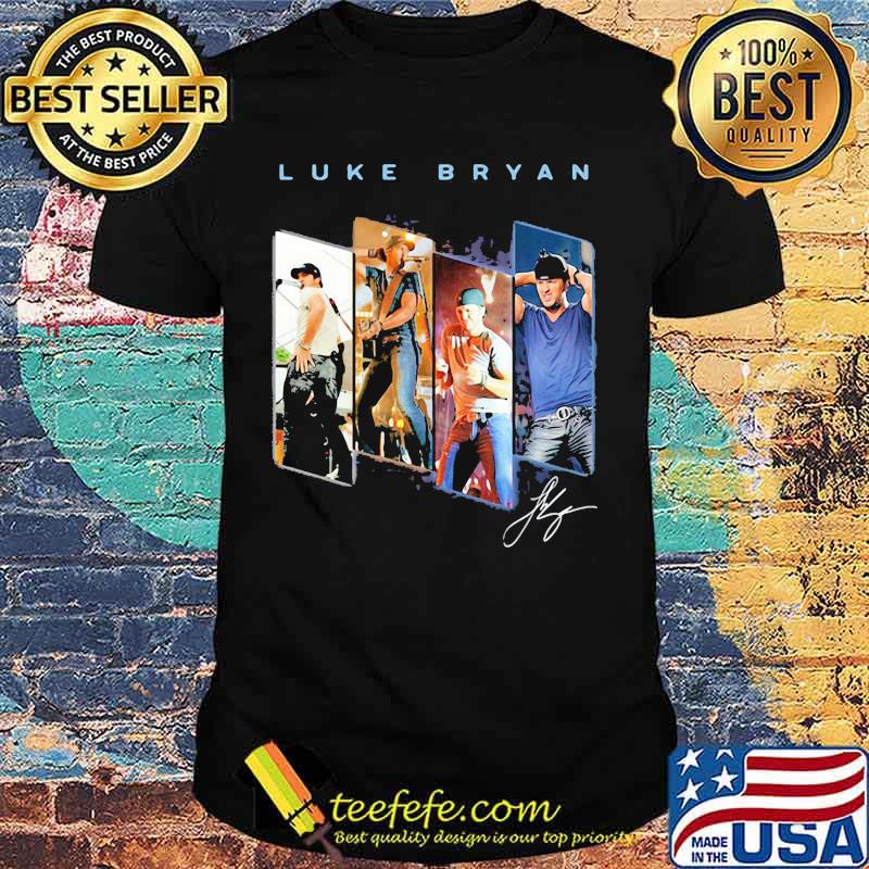 Luke bryan singer signature vintage shirt