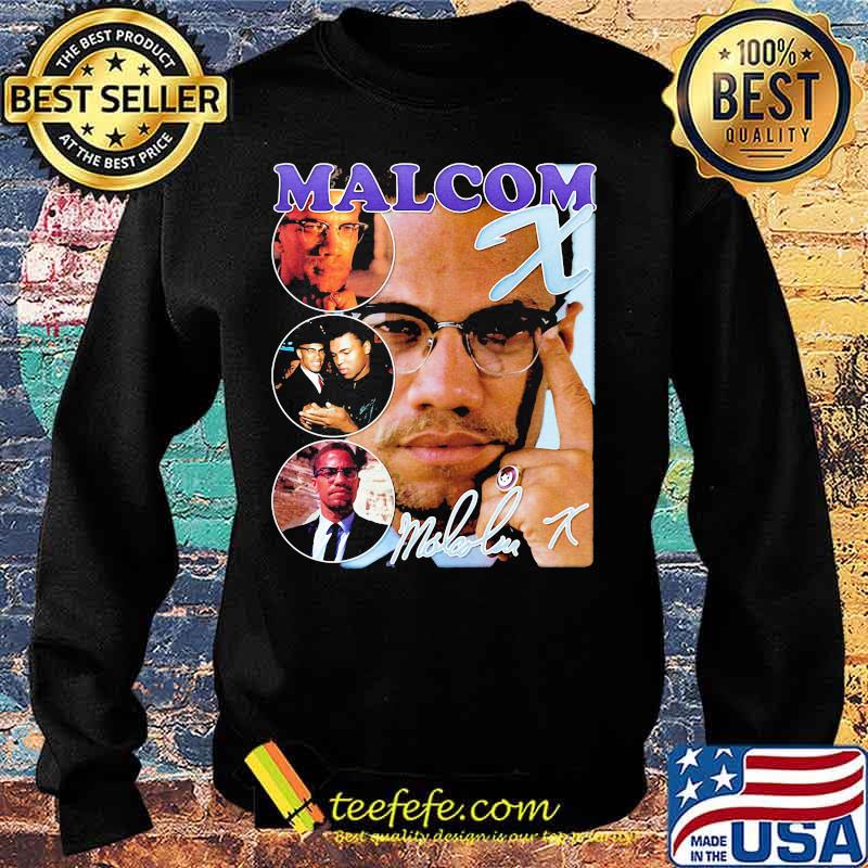 Malcolm x actor signature s Sweater Malcolm x actor signature s Sweater