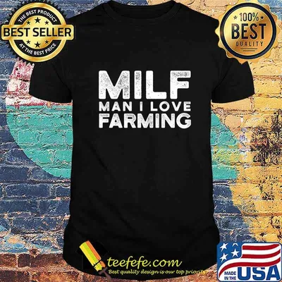 Man I Love Farming Funny Farmer T-Shirt