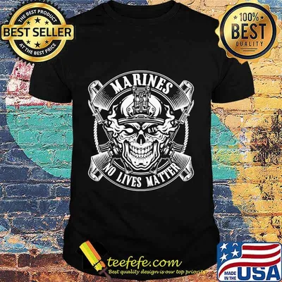 Marines No Lives Matter 0.1% Shirt