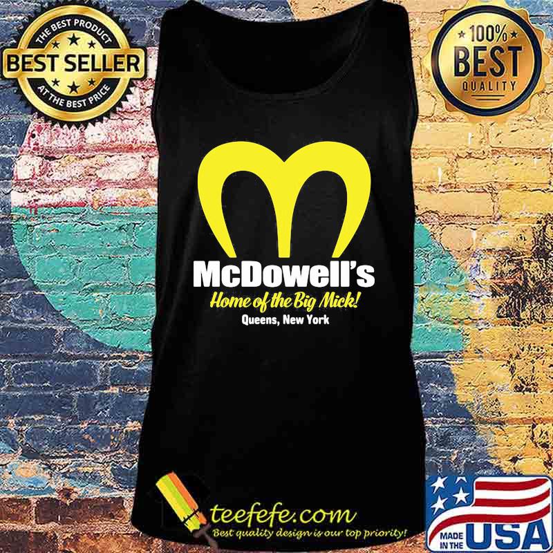 Mcdowell's home of the big mick queens new york s Tank top Mcdowell's home of the big mick queens new york s Tank top