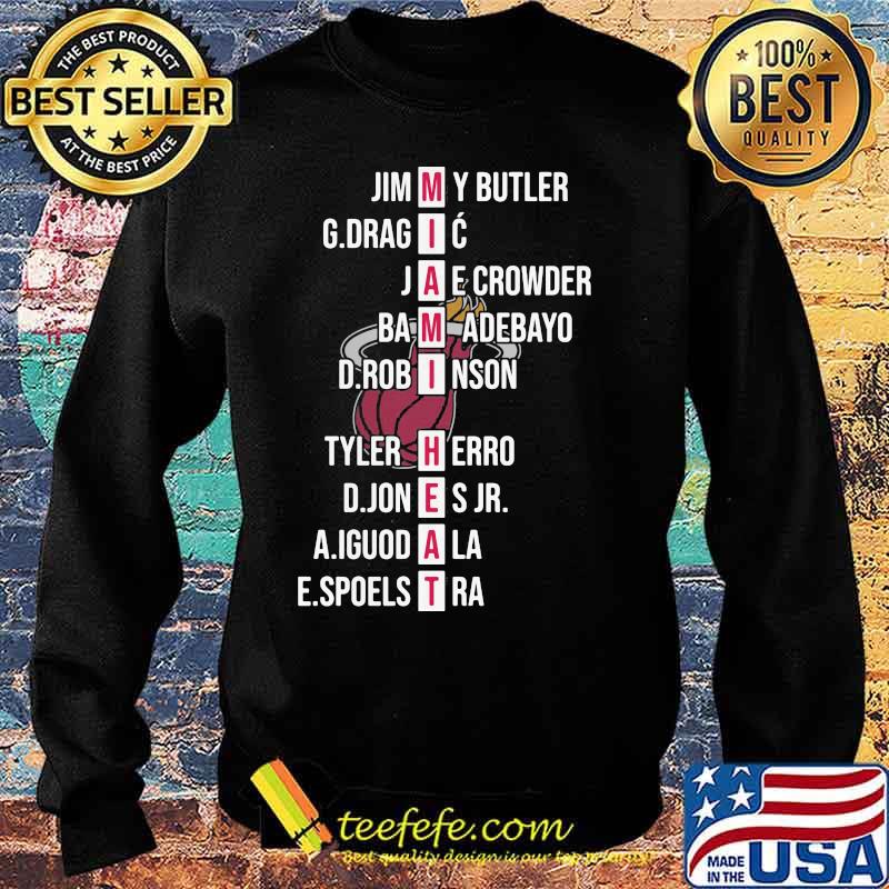 Miami heat jimmy butler g.dragic jae crowder bam adebayo s Sweater Miami heat jimmy butler g.dragic jae crowder bam adebayo s Sweater