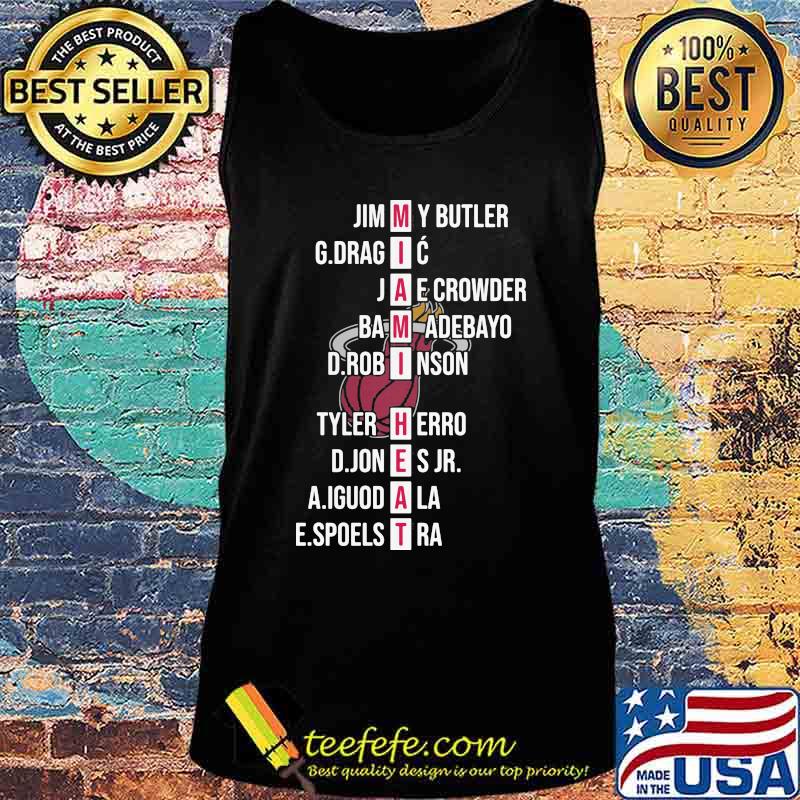 Miami heat jimmy butler g.dragic jae crowder bam adebayo s Tank top Miami heat jimmy butler g.dragic jae crowder bam adebayo s Tank top