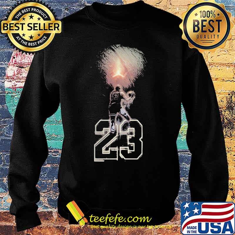 Michael jordan playing basketball 23 chicago bulls light s Sweater Michael jordan playing basketball 23 chicago bulls light s Sweater