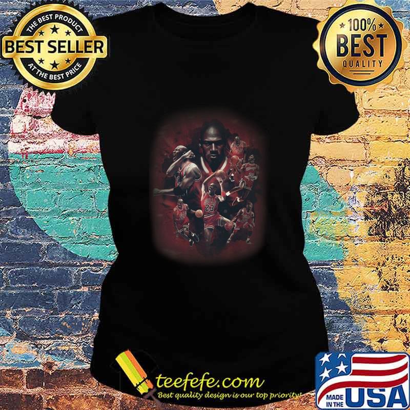 Michael jordan playing basketball chicago bulls s Ladies tee Michael jordan playing basketball chicago bulls s Ladies tee