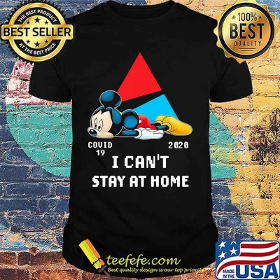 Mickey mouse alaba covid-19 2020 i can't stay at home shirt