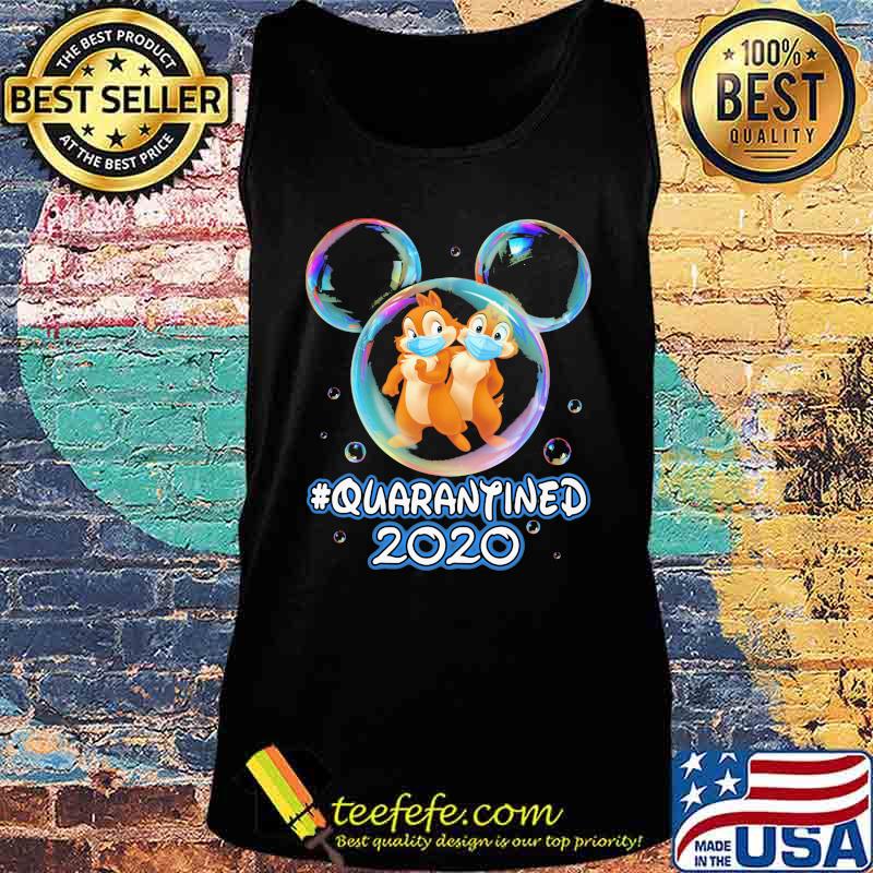 Mickey mouse chip and dale wear mask quarantined 2020 s Tank top Mickey mouse chip and dale wear mask quarantined 2020 s Tank top
