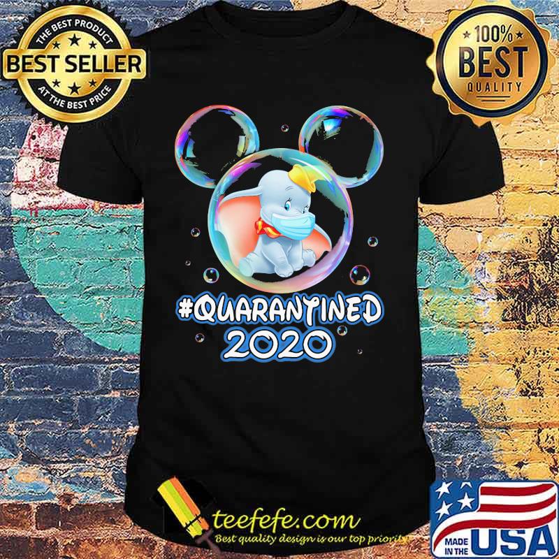 Mickey mouse dumbo wear mask quarantined 2020 shirt Mickey mouse dumbo wear mask quarantined 2020 shirt
