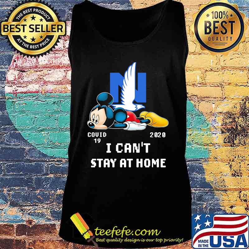 Mickey mouse eagle initial n i can't stay at home covid-19 2020 s Tank top Mickey mouse eagle initial n i can't stay at home covid-19 2020 s Tank top