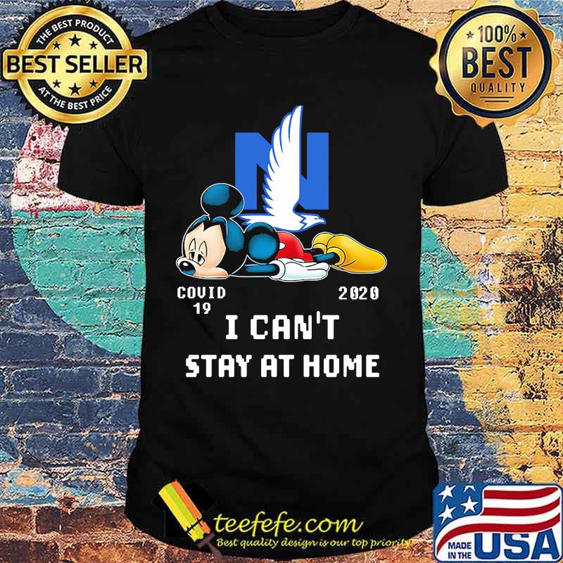 Mickey mouse eagle initial n i can't stay at home covid-19 2020 shirt Mickey mouse eagle initial n i can't stay at home covid-19 2020 shirt
