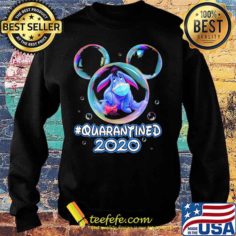 Mickey mouse eeyore wear mask quarantined 2020 s Sweater Mickey mouse eeyore wear mask quarantined 2020 s Sweater