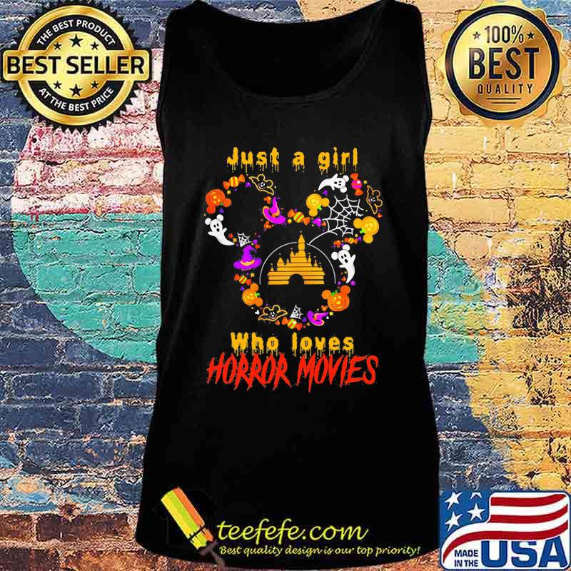 Mickey mouse just a girl who loves horror movies s Tank top Mickey mouse just a girl who loves horror movies s Tank top