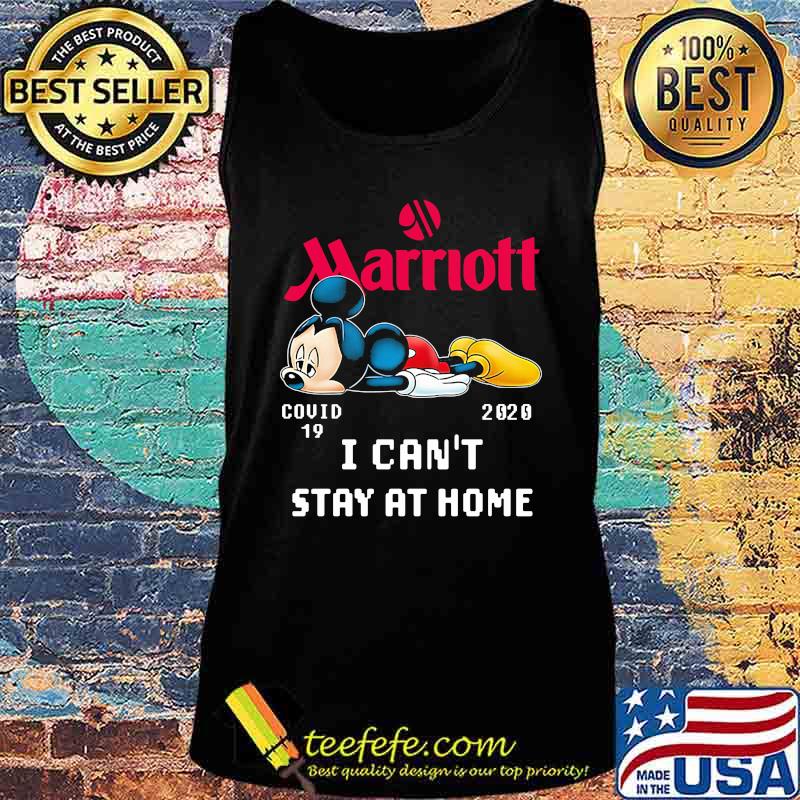 Mickey mouse marriott i can't stay at home covid-19 2020 s Tank top Mickey mouse marriott i can't stay at home covid-19 2020 s Tank top