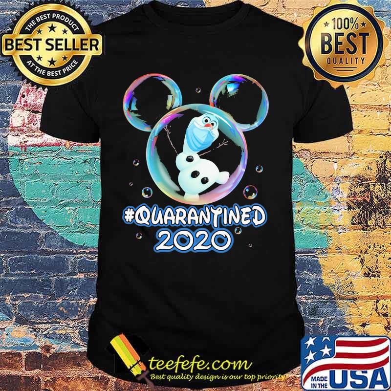 Mickey mouse olaf wear mask quarantined 2020 shirt Mickey mouse olaf wear mask quarantined 2020 shirt