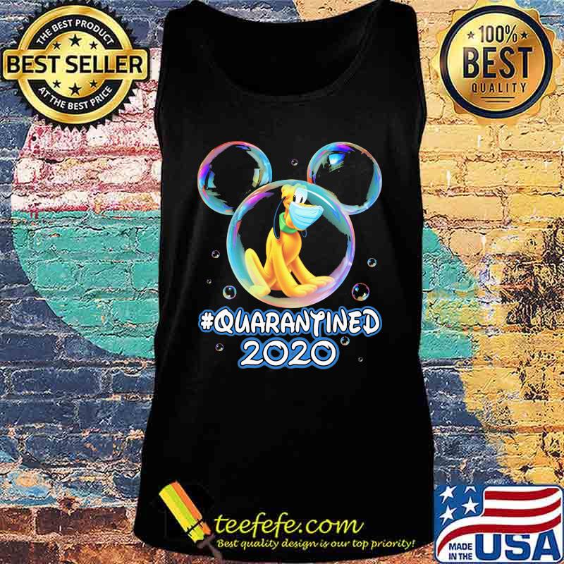 Mickey mouse pluto wear mask quarantined 2020 s Tank top Mickey mouse pluto wear mask quarantined 2020 s Tank top