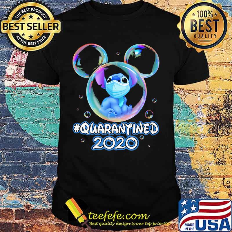 Mickey mouse stitch wear mask quarantined 2020 shirt Mickey mouse stitch wear mask quarantined 2020 shirt