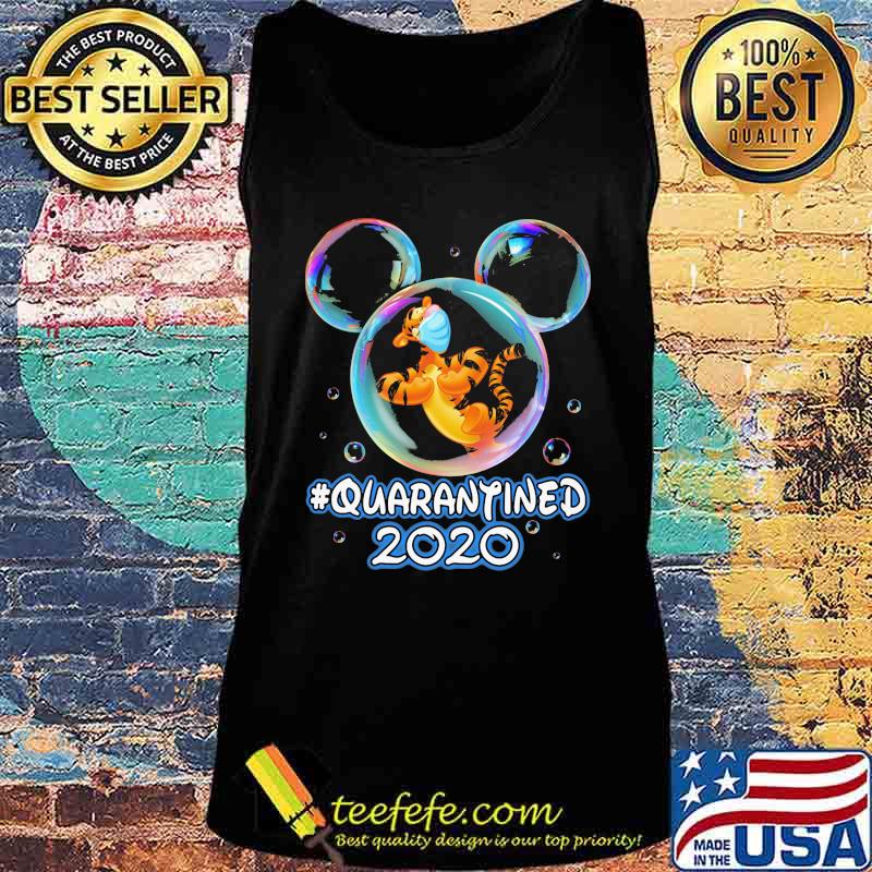 Mickey mouse tigger wear mask quarantined 2020 s Tank top Mickey mouse tigger wear mask quarantined 2020 s Tank top