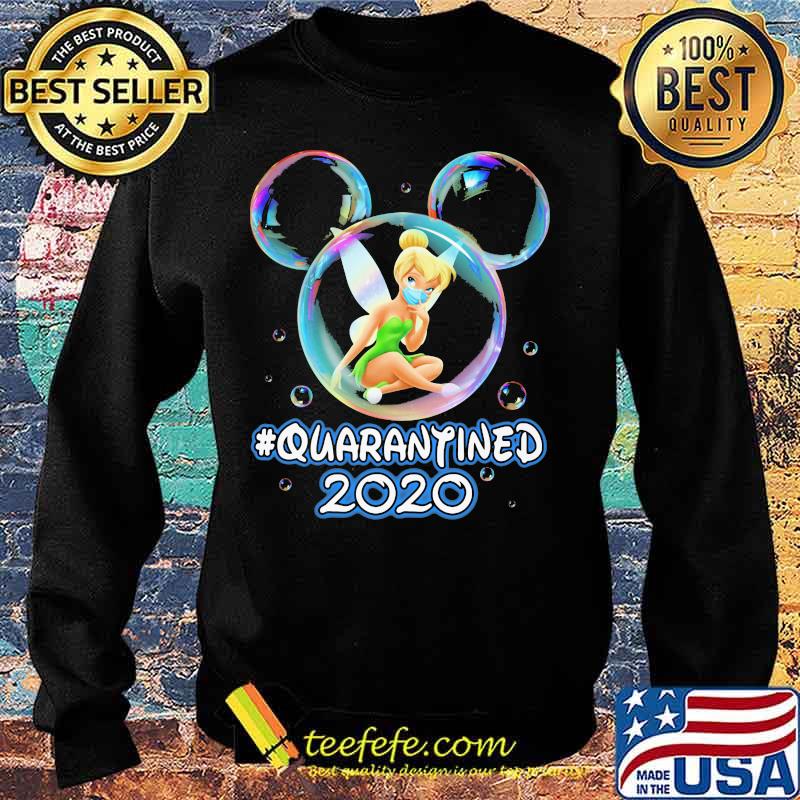 Mickey mouse tinker bell wear mask quarantined 2020 s Sweater Mickey mouse tinker bell wear mask quarantined 2020 s Sweater