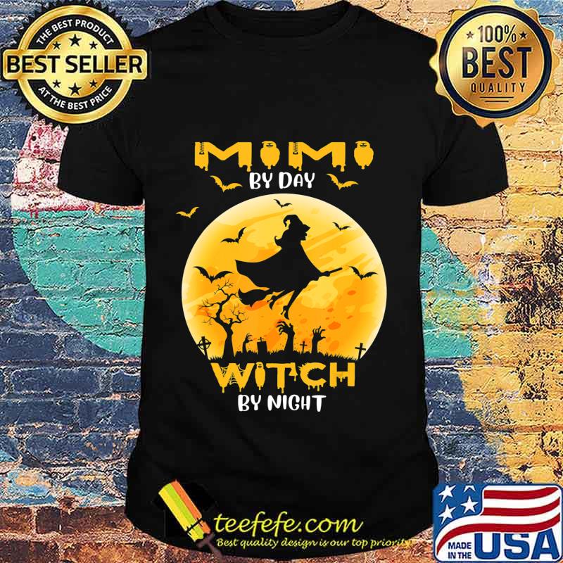 Mimi By Day Witch By Night Funny Gifts Halloween Costume T-Shirt