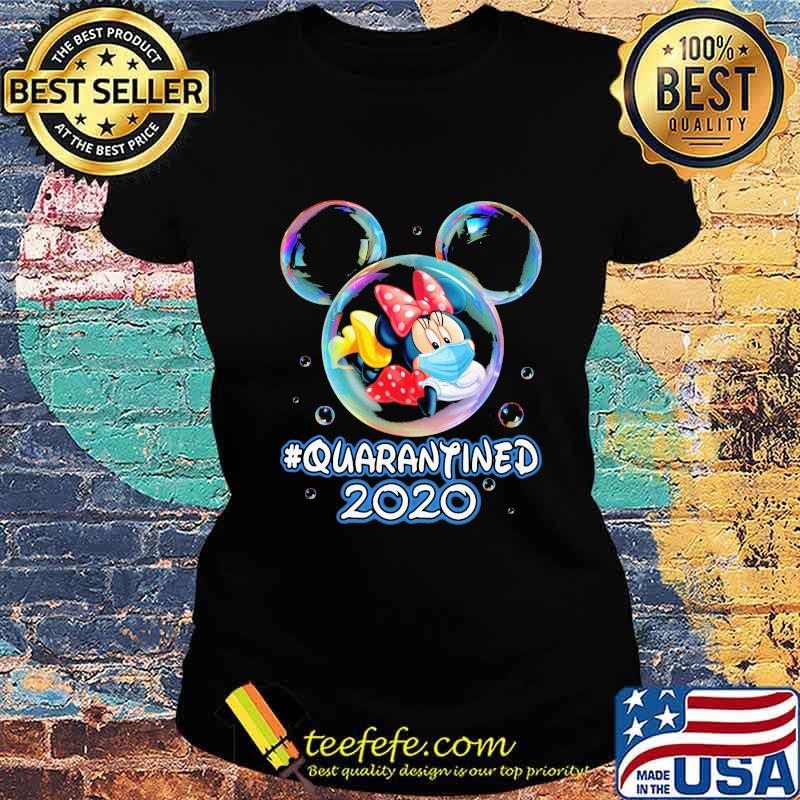 Minnie mouse wear mask quarantined 2020 s Ladies tee Minnie mouse wear mask quarantined 2020 s Ladies tee