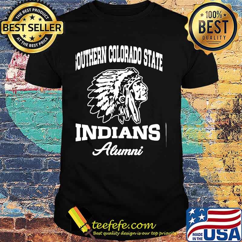 Native southern colorado state indians alumni shirt