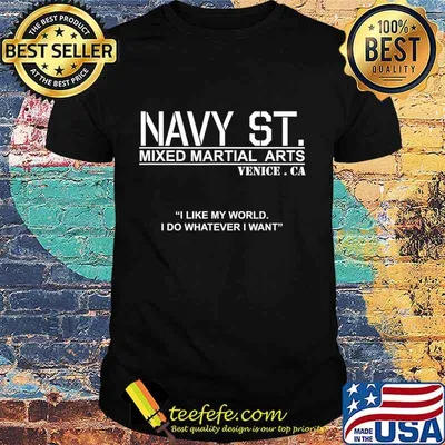 Navy Street MMA Kingdom I Like My World T-Shirt