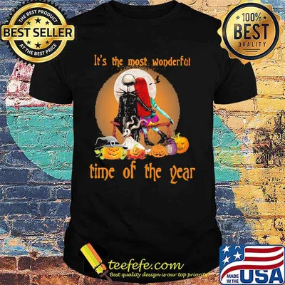 Nightmare it's the most wonderful time of the year moon shirt