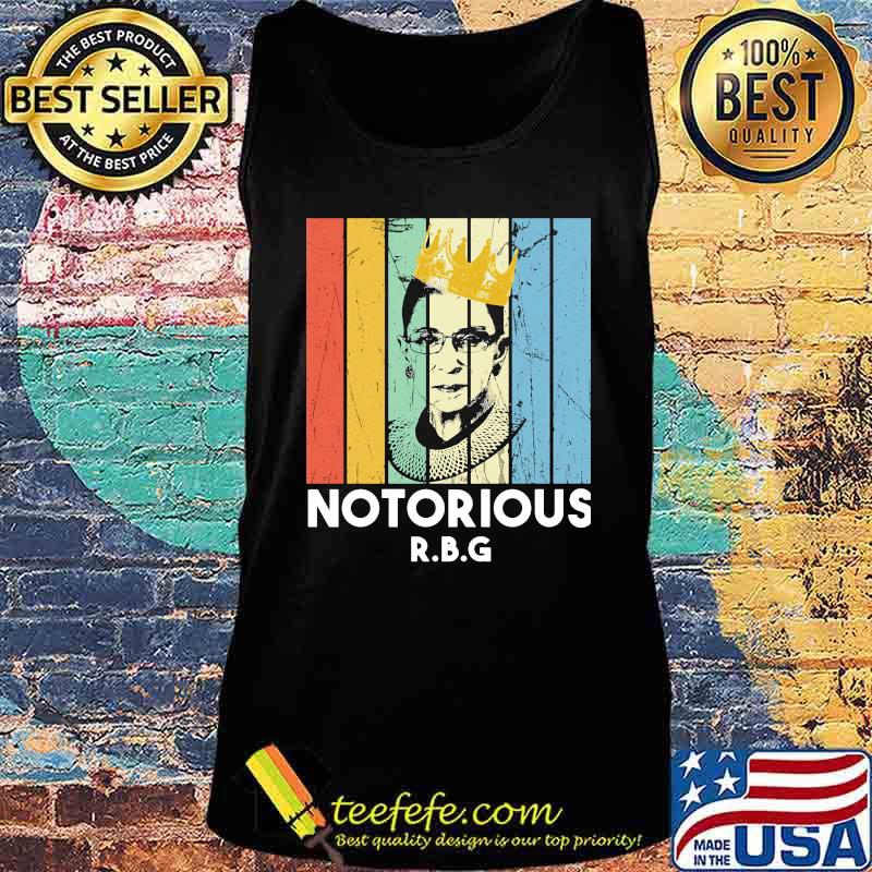 Notorious R.B.G vintage retro s Tank top Notorious R.B.G vintage retro s Tank top
