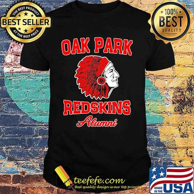 Oak park redskins alumni shirt