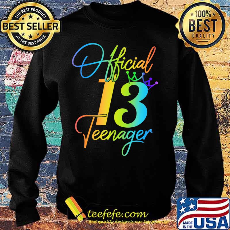 Office Teenager 13 Years Old 13th Birthday Gifts Boys Girls T-Shirt Sweater Office Teenager 13 Years Old 13th Birthday Gifts Boys Girls T-Shirt Sweater