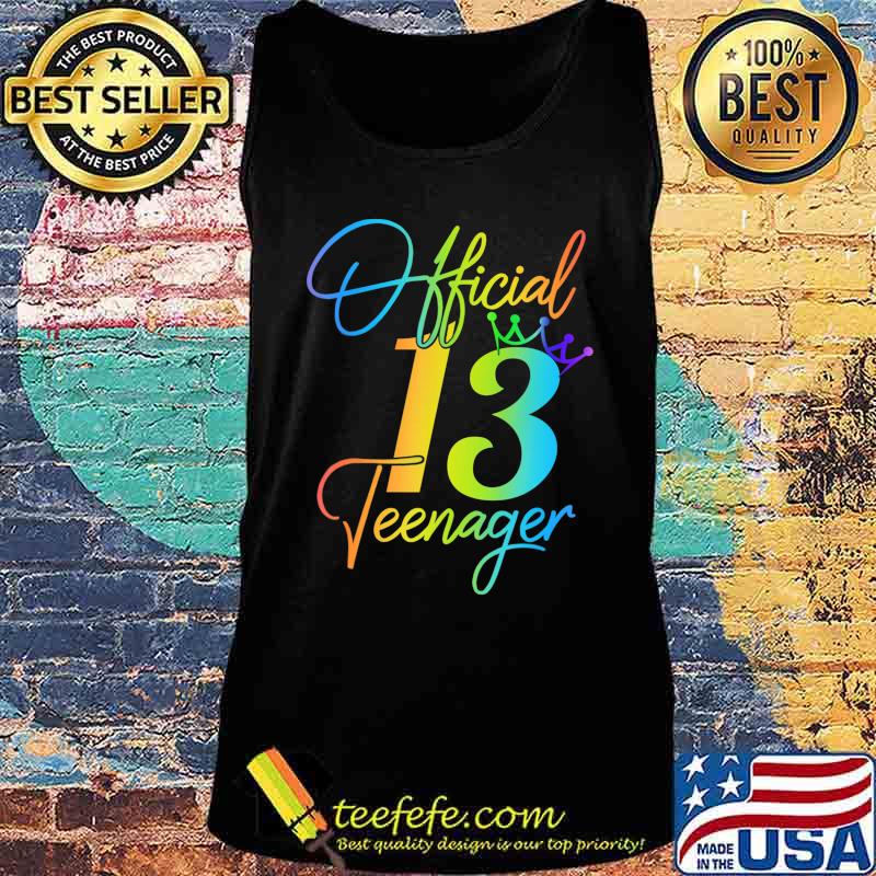 Office Teenager 13 Years Old 13th Birthday Gifts Boys Girls T-Shirt Tank top Office Teenager 13 Years Old 13th Birthday Gifts Boys Girls T-Shirt Tank top