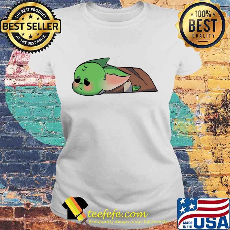 Official baby cartoon tired art s Laides tee Official baby cartoon tired art s Laides tee