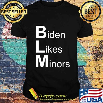 Official Biden likes minors T-Shirt