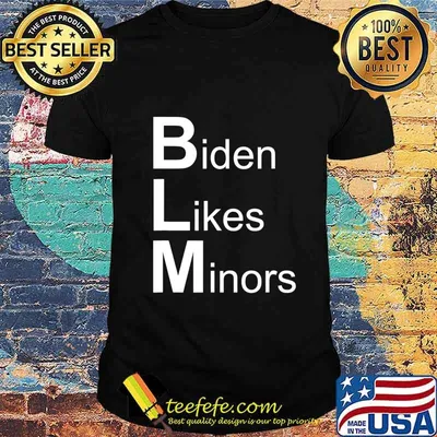 Official Biden likes minors T-Shirt