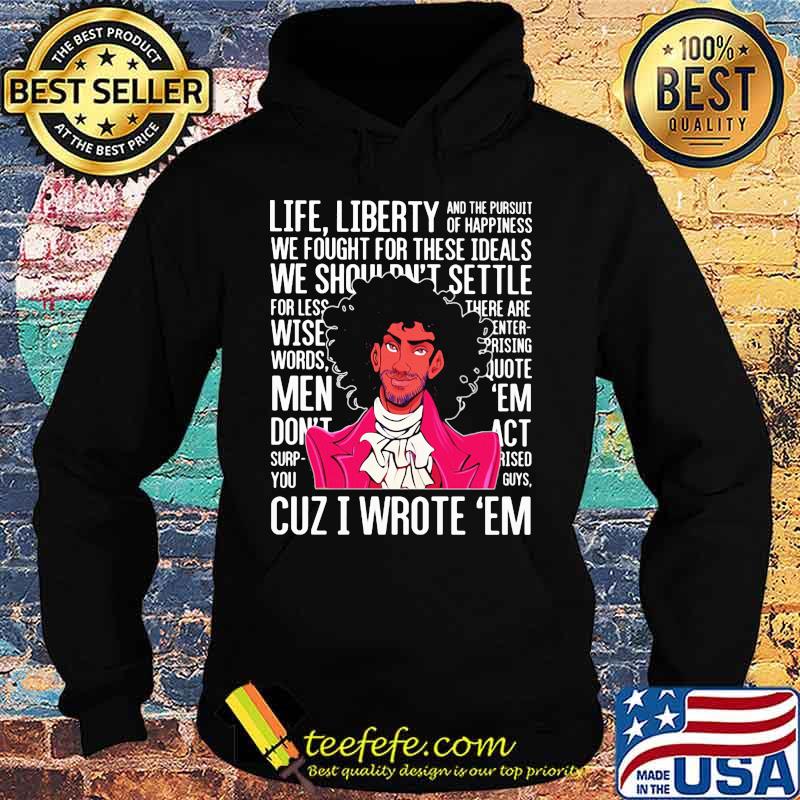 Official Cuz I wrote 'em s Hoodie Official Cuz I wrote 'em s Hoodie