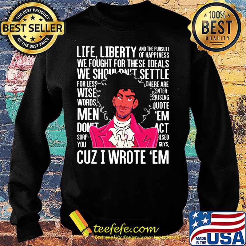 Official Cuz I wrote 'em s Sweater Official Cuz I wrote 'em s Sweater
