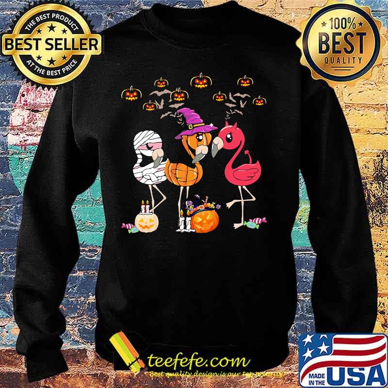 Official Flamingo Halloween s Sweater Official Flamingo Halloween s Sweater