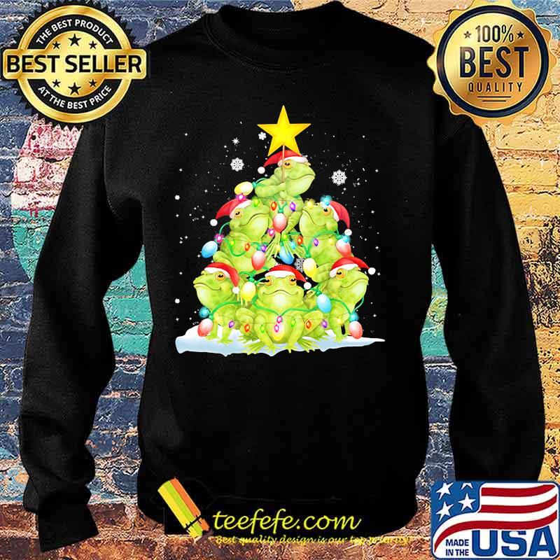 Official Frog Christmas Pine Tree s Sweater Official Frog Christmas Pine Tree s Sweater