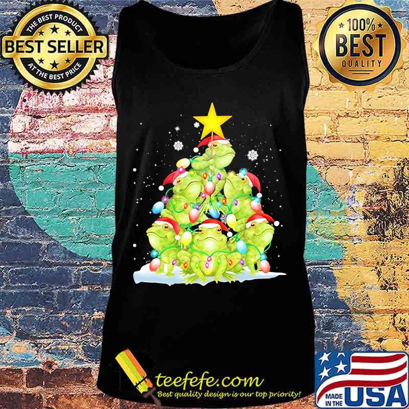 Official Frog Christmas Pine Tree s Tank top Official Frog Christmas Pine Tree s Tank top