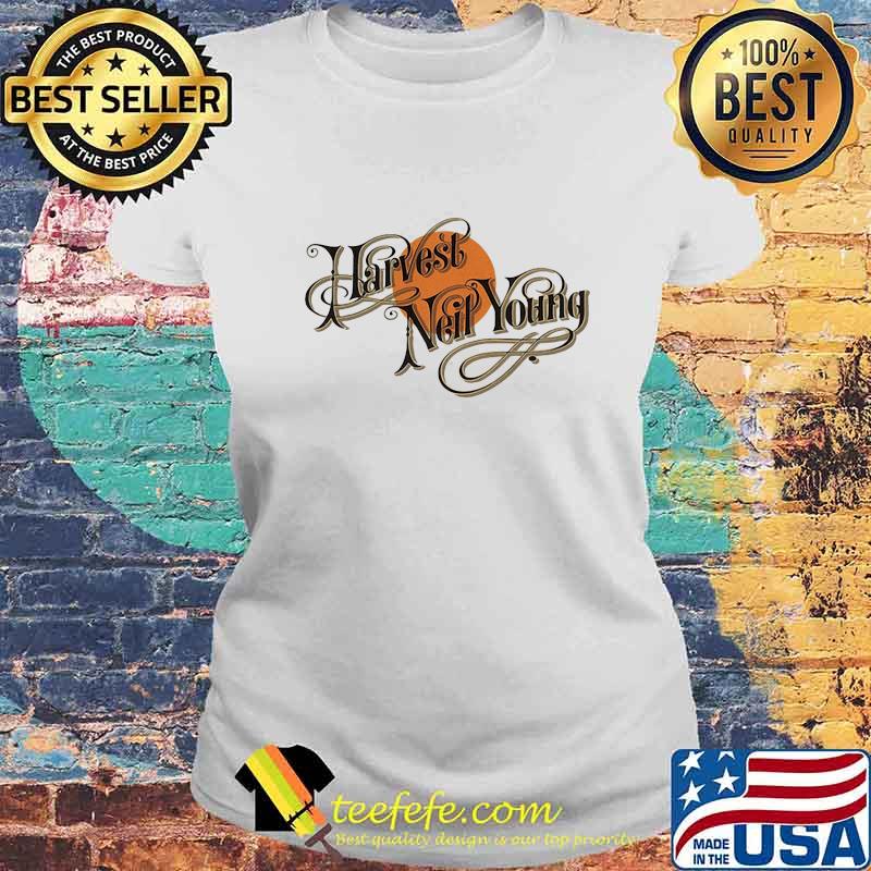 Official Harvest Neil Young Shirt Laides tee Official Harvest Neil Young Shirt Laides tee